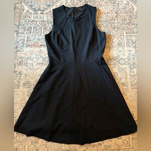Theory wool blend fit and flare dress. women’s 10